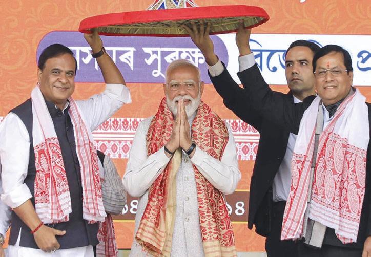 Congress neglected NE, promoted insurgency in Assam: PM