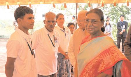 Prez praises ‘Cheetah Mitras’ for efforts at KNP