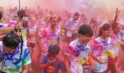 An explosion of the senses at the Thanyapura 'Color Fun Run'
