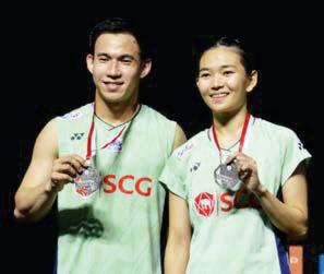 Mixed pair second best at BWF Indonesia Open