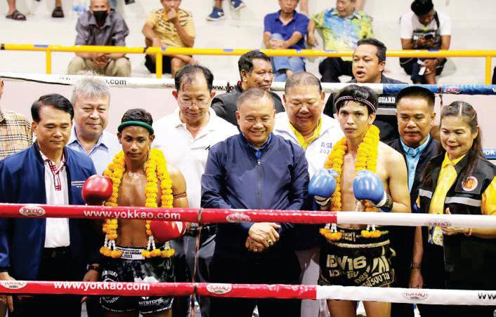 Muay Thai helps local college
