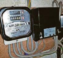 Heat cut-off alert on 80s leccy meters