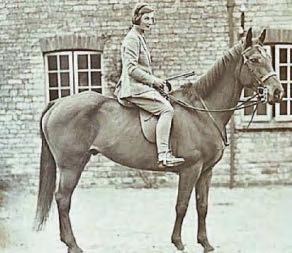 Liz still in the saddle at 100