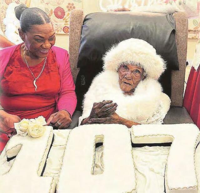 Gran's great-great-great 107th birthday gathering