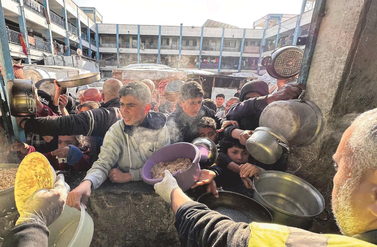 Food running out after aid blockade