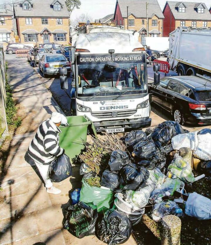 BINS CHAOS 'MAY SPREAD'
