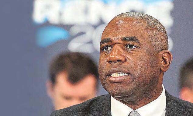 Lammy's pledge as war rages on