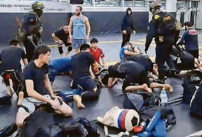 Gym troop round-up hell