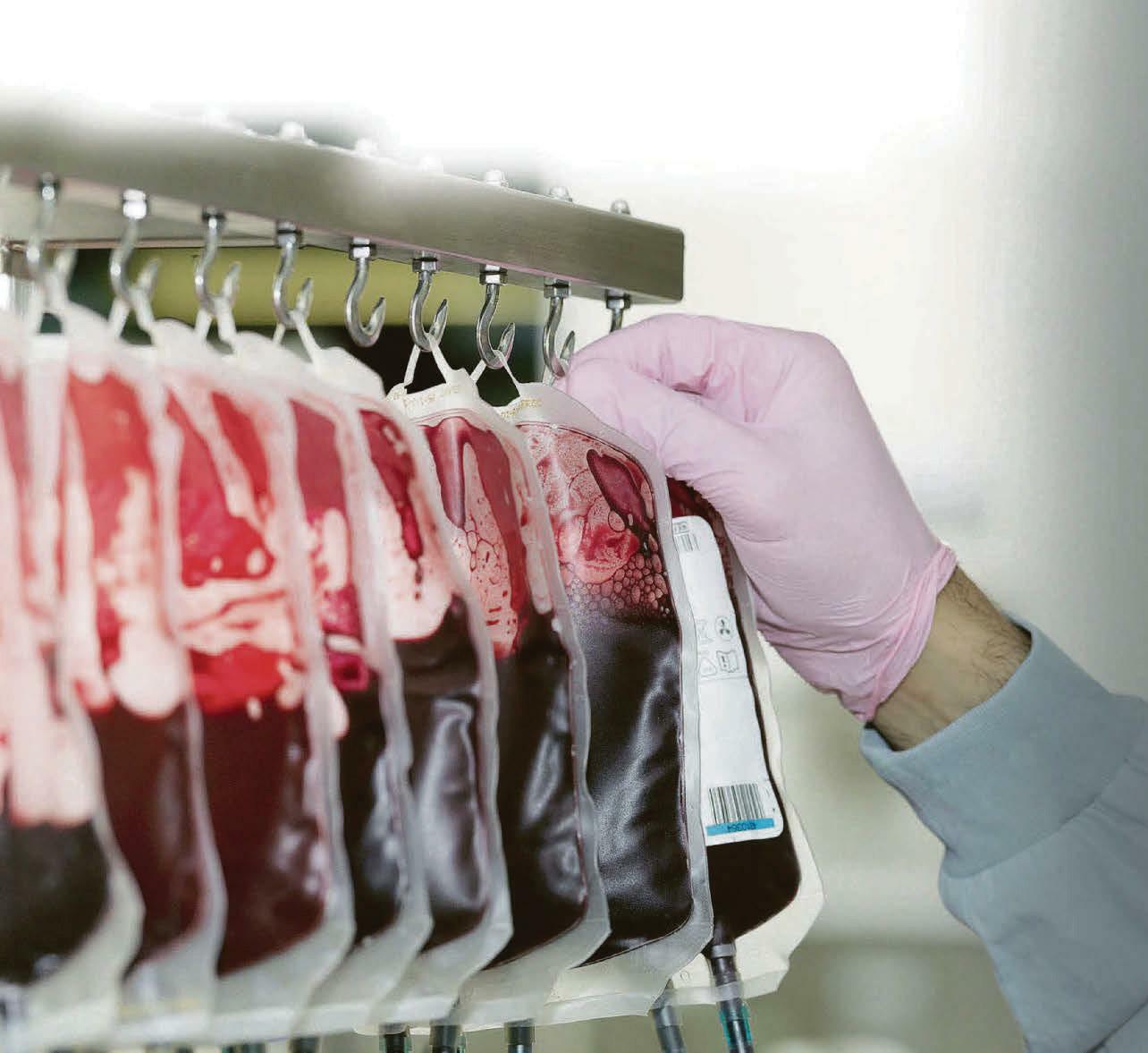 Lab-grown blood to end dependence on donors...