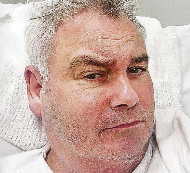 Eamonn rushed to hospital after fall