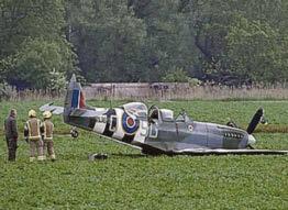 SPITFIRE CRASH
