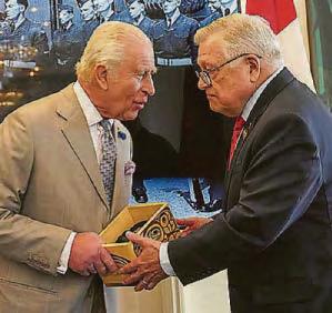 King 'will reinforce Canada's message'