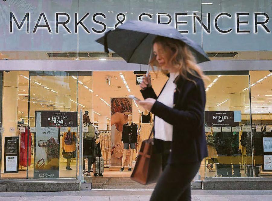M&S LOSES UP TO £300M IN CYBER ATTACK