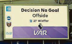 NOW REFS LAY INTO VAR