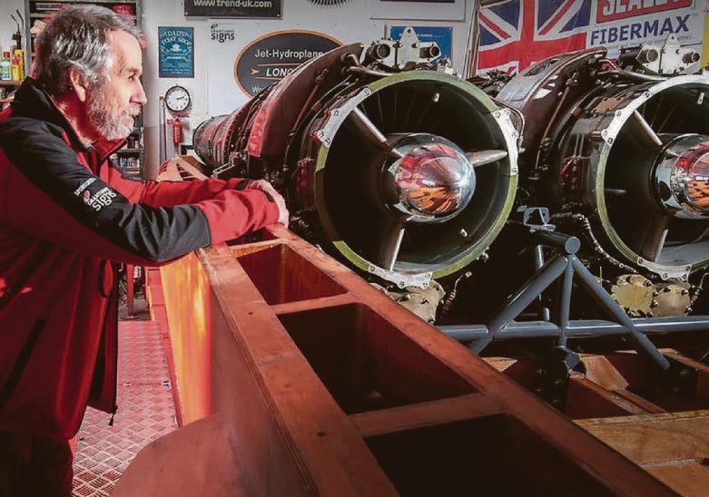 I'm building 400mph boat in my garage