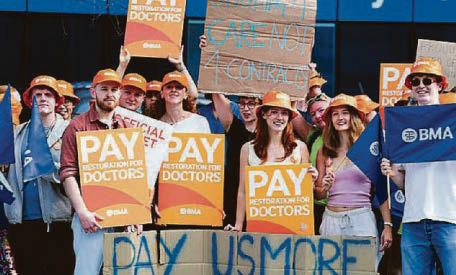 Bitter doctor strike begins
