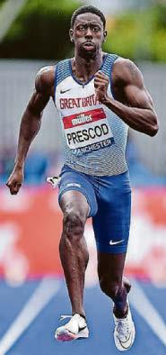 ATHLETICS SPRINTER CALLS TIME ON CAREER