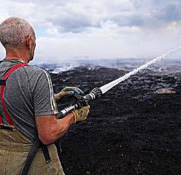 Blaze on Moors is major op for crews