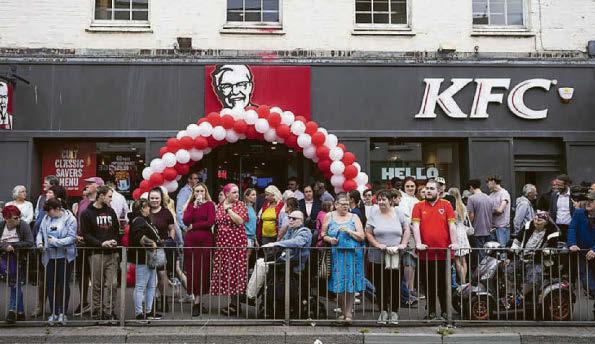 Buckets of tears at Miss KFC farewell