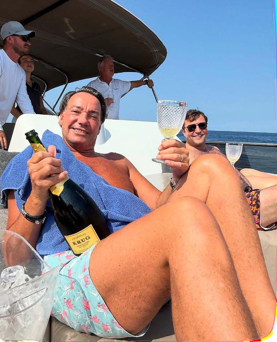 Krug Revel Horwood & Shirley balanced