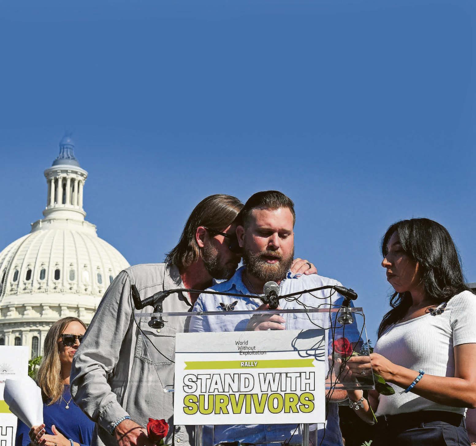 We will not stop until justice is served... it must not bend to money, influence or titles