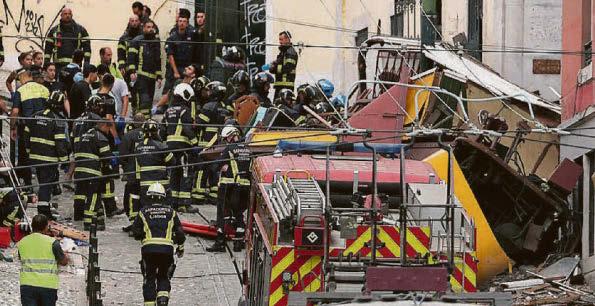 Lisbon funicular crash kills 15