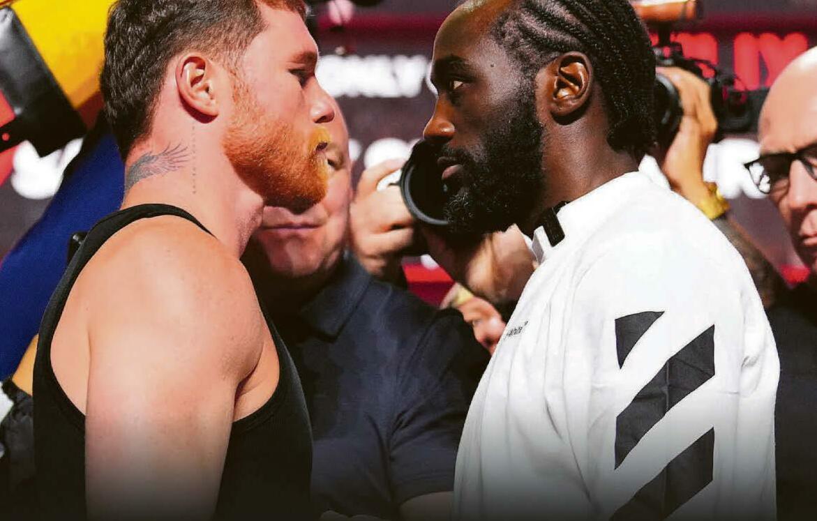 Canelo on paper... but it all points to Crawford