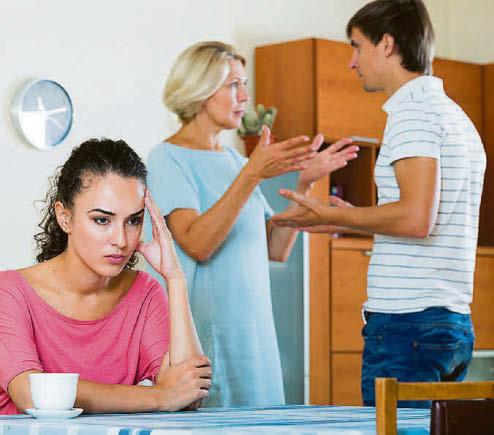 Mother-in-law has forced my mum to fork out for baby