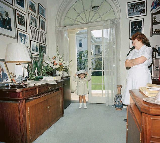 My aunt was nanny to JFK's two children... she had to tell them their daddy was dead
