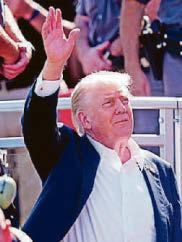 MAC'S ON SONG FOR PRESIDENT