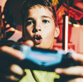 PROBLEM GAMING A RISK FOR 1 IN 10 BOYS