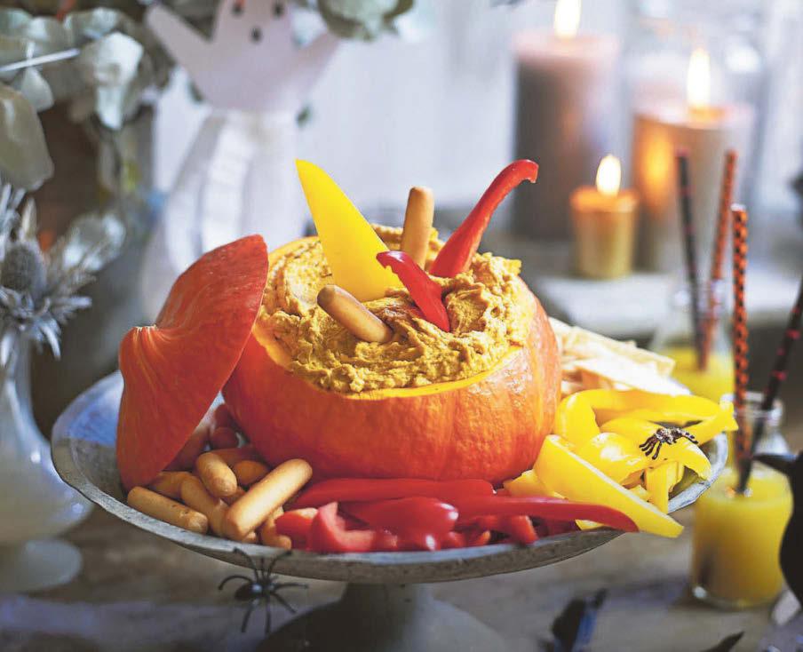 Pumpkin houmous