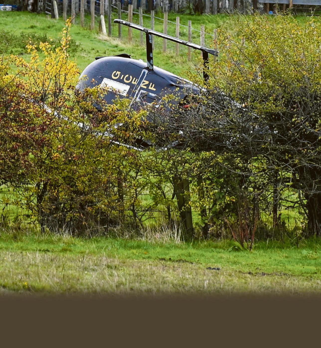 Lad, 10, survives fatal copter crash