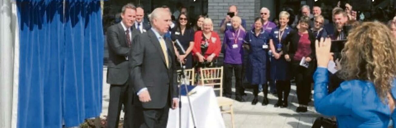 It's curtains for Andrew plaque