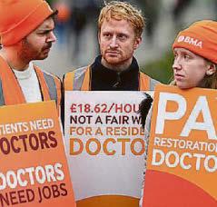 Doctor strike another symptom of sick NHS