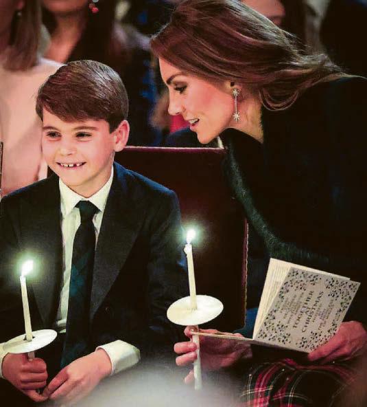 Kate lights the way