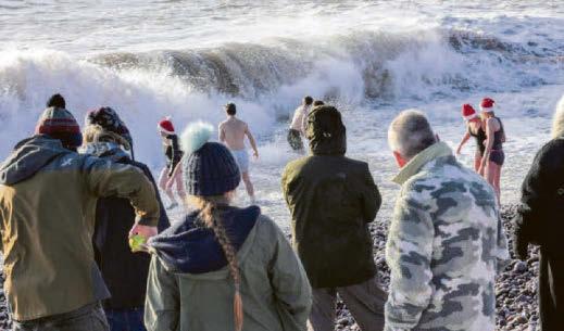 2 feared dead in festive sea swim