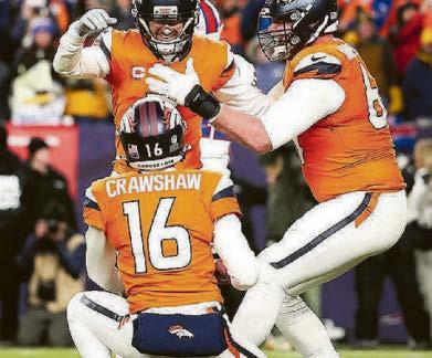 BO'S KO SPOILS HUGE VICTORY FOR BRONCOS