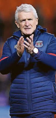 HUGHES THINKS HIS RACE IS RUN