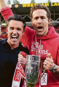 Telly footie city Wrex its rivals in hol stakes