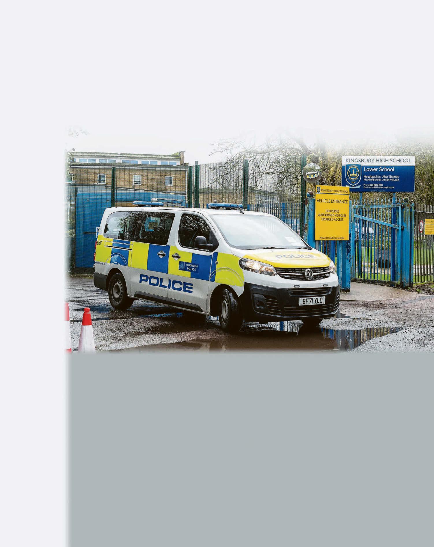 School stabbing suspect 'an ex-pupil who wore his old uniform to enter site'
