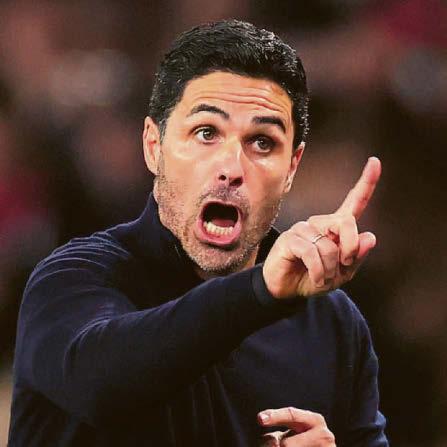 Boss Arteta only gunning for a victory