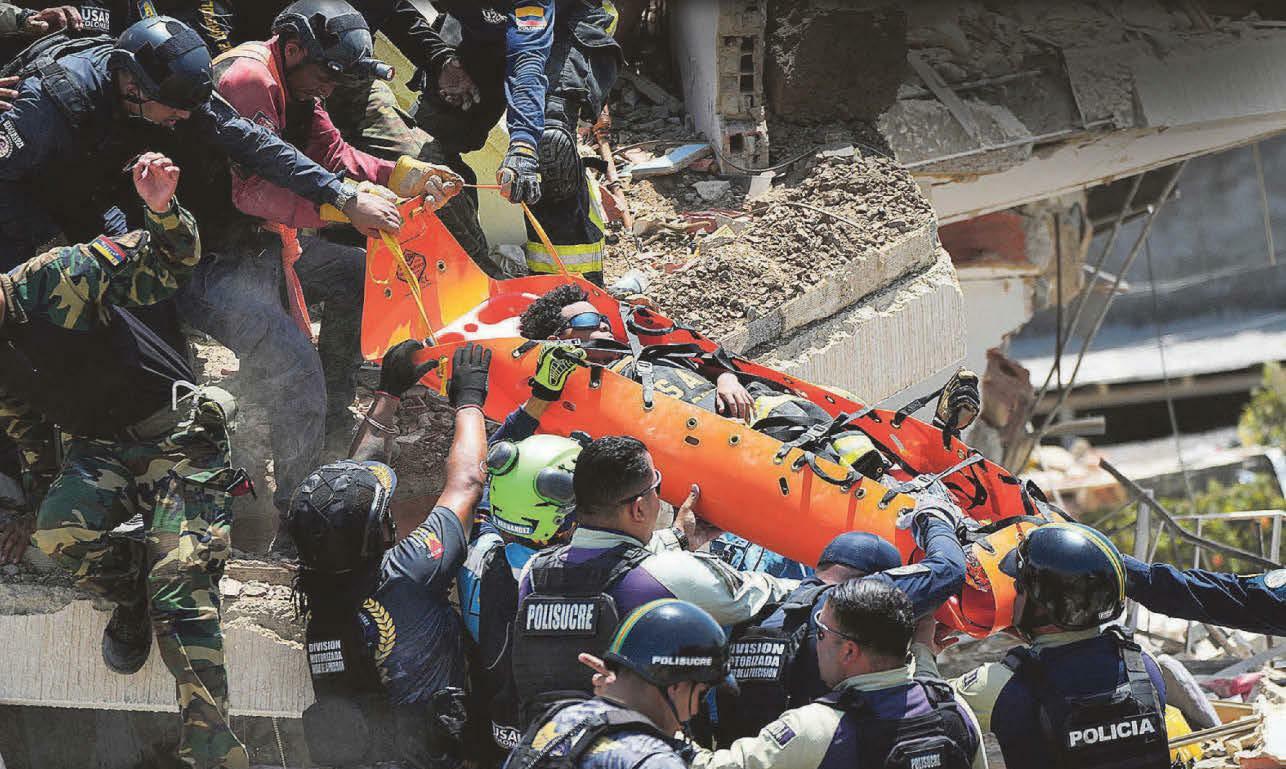 PULLED FROM THE RUBBLE...