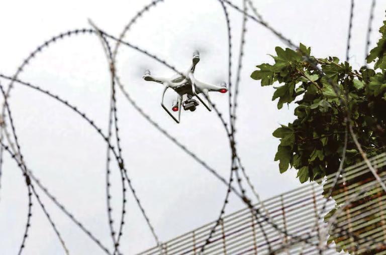 Halting drone drops is first step in work to reform criminals