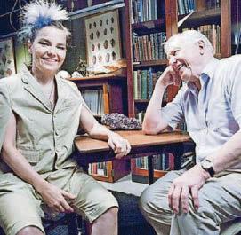 Bjork: Attenborough's ability to talk unscripted is a superpower