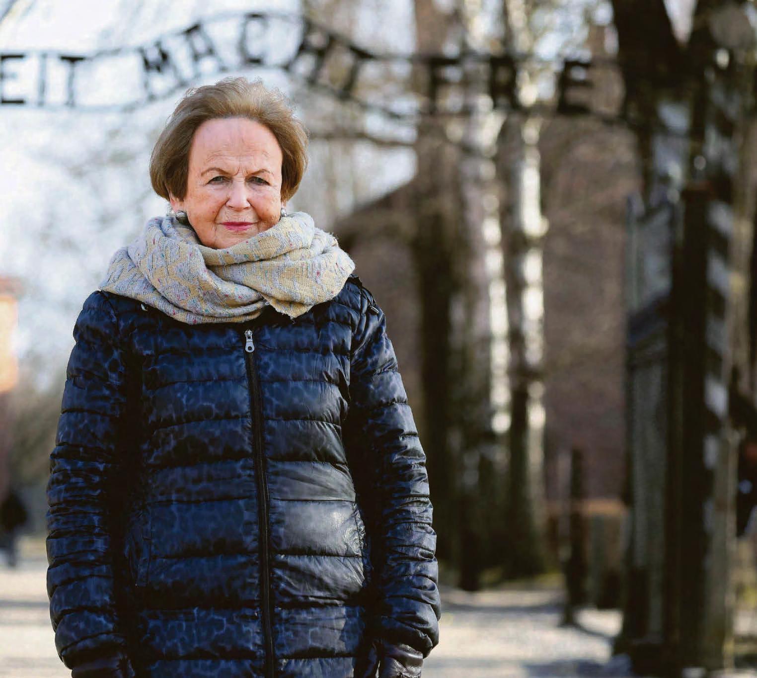 'The memory of the Holocaust cannot be left to fade when us eyewitnesses can no longer share our memories'