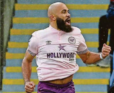 Mbeumo takes his second chance as Bees storm Palace