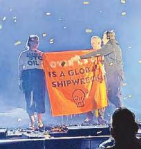 2 held over oil stunt at West End