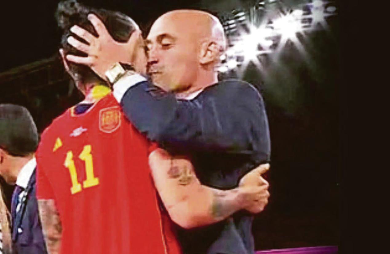 Kiss from Rubiales stained one of happiest days of my life
