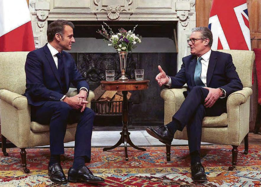 PM blasted for kowtowing to EU leaders as Macron believes 'Brexit has failed'